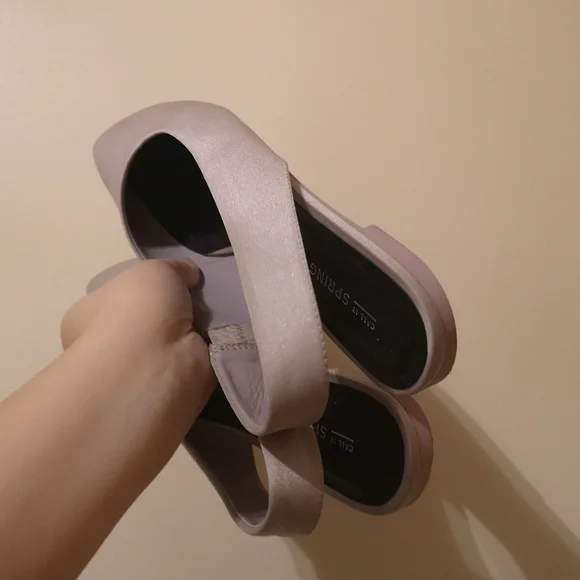 Call It Spring Lavender Slingback Flats - Picture 5 of 16